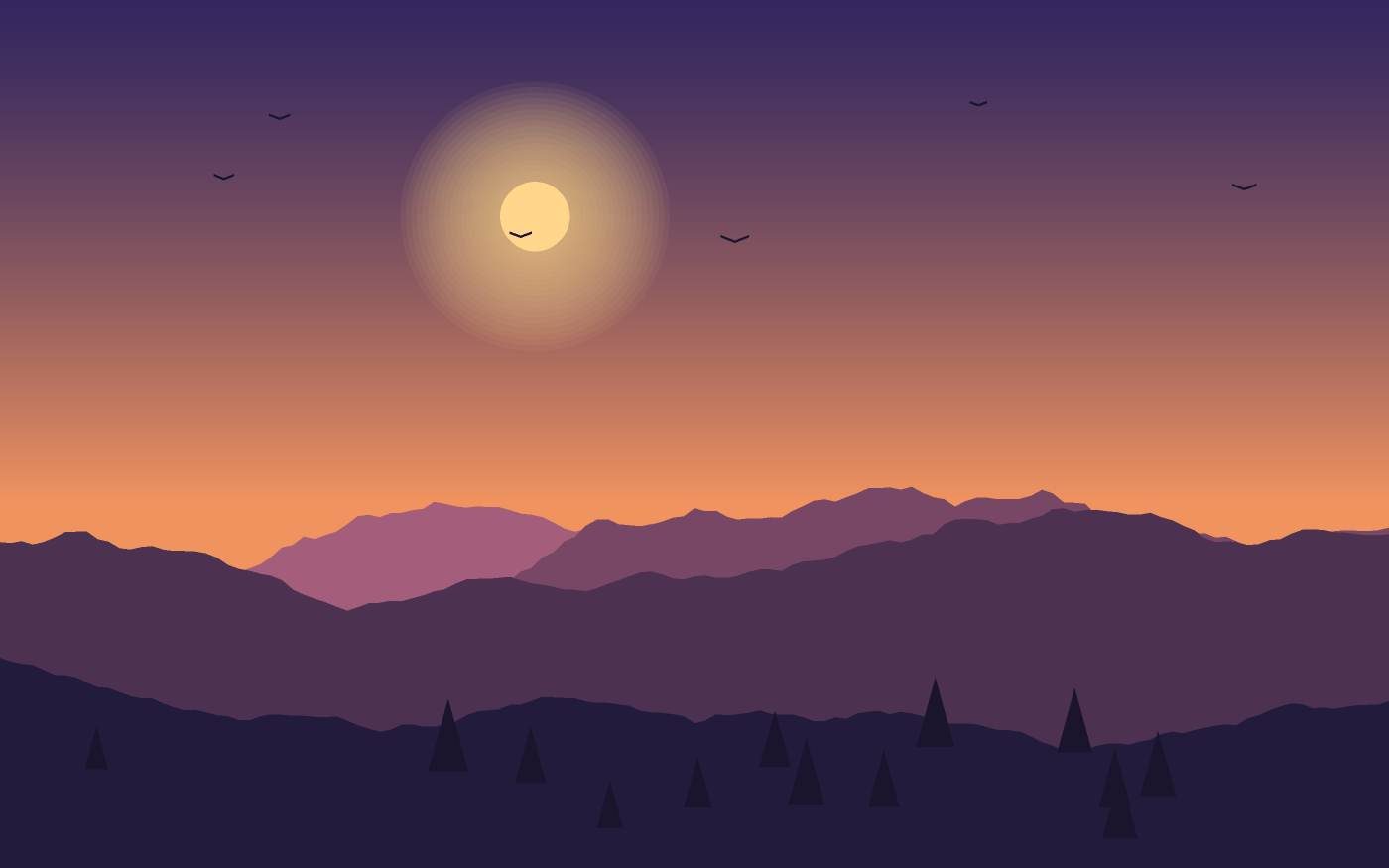 Landskabsillustration