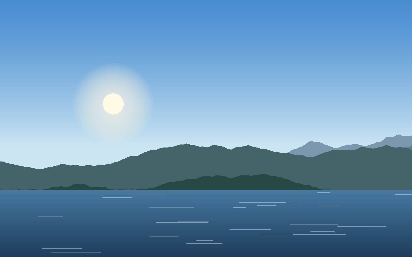 Ilustración de un paisaje