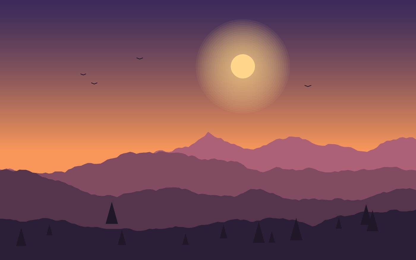 Illustration de paysage