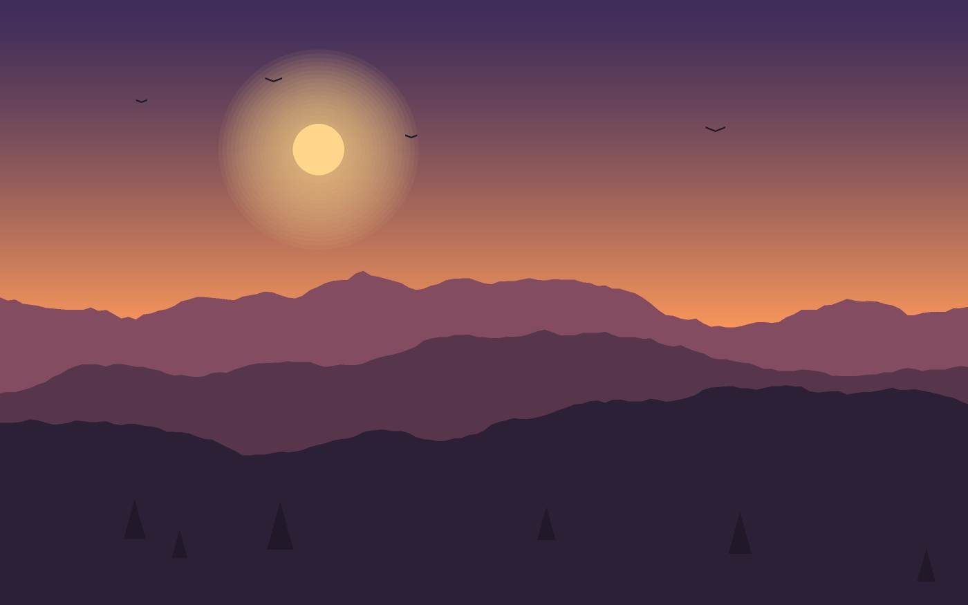 Landskapsillustration