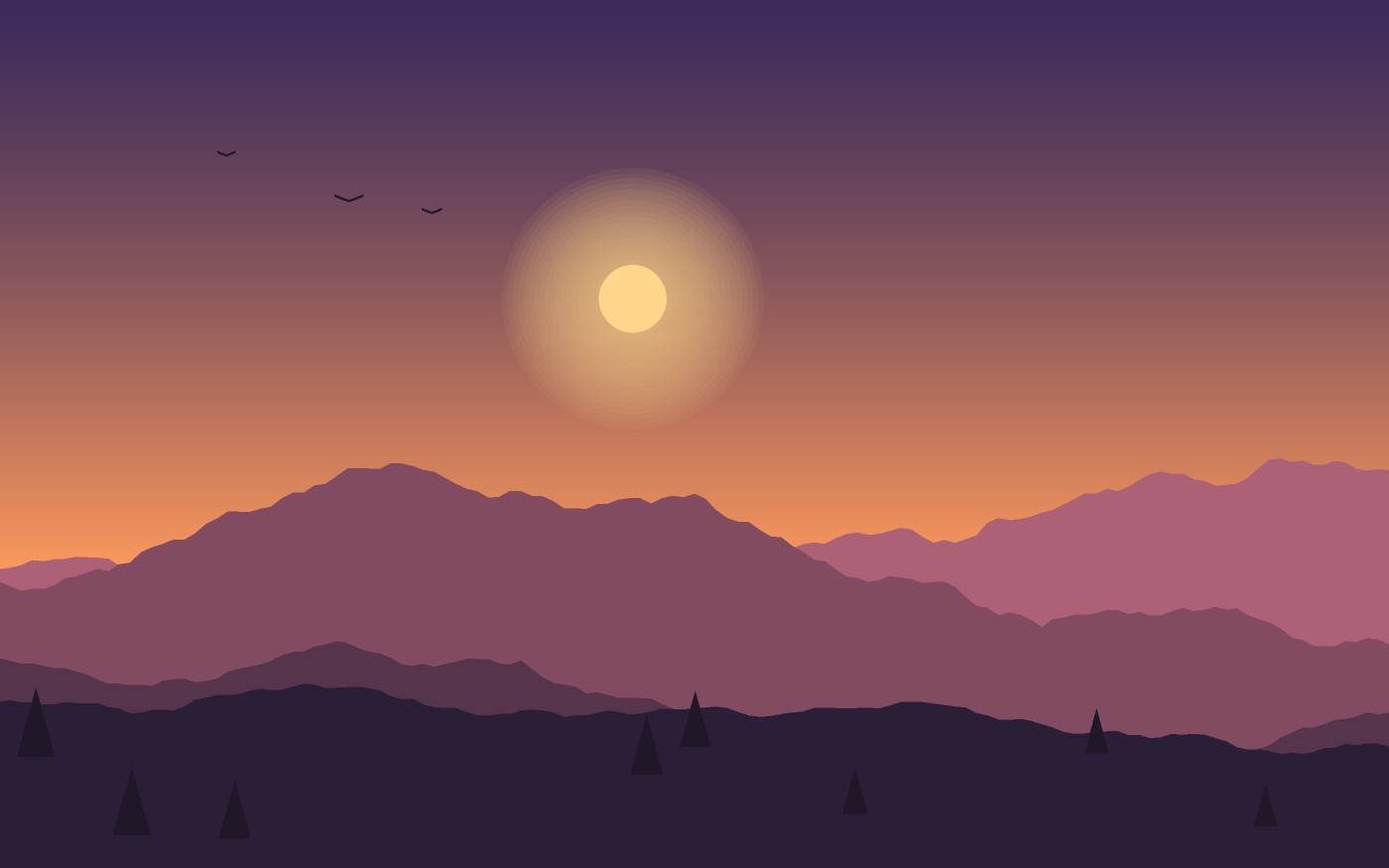Landscape illustration