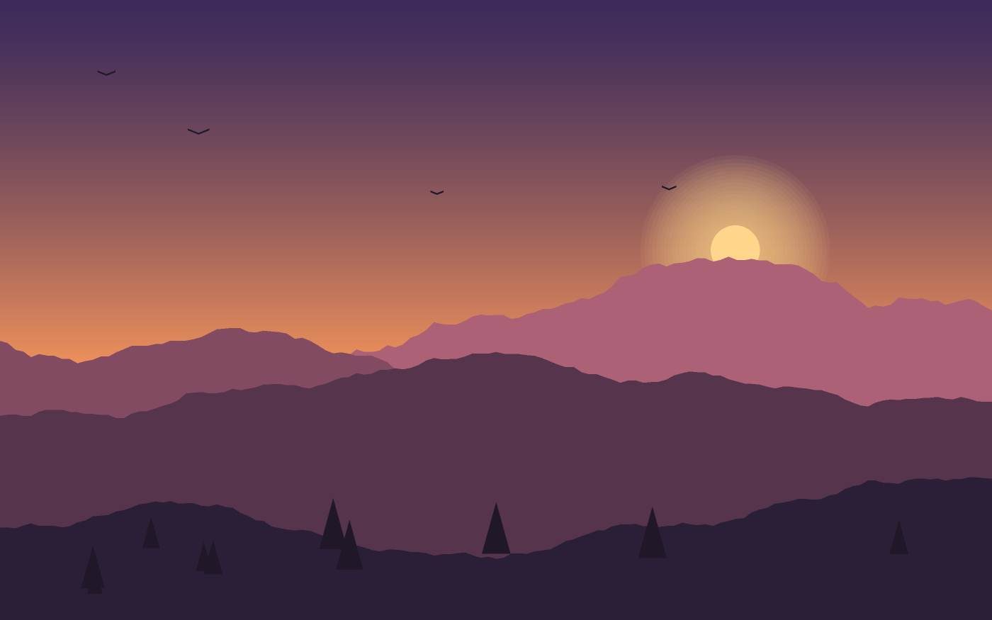Landscape illustration